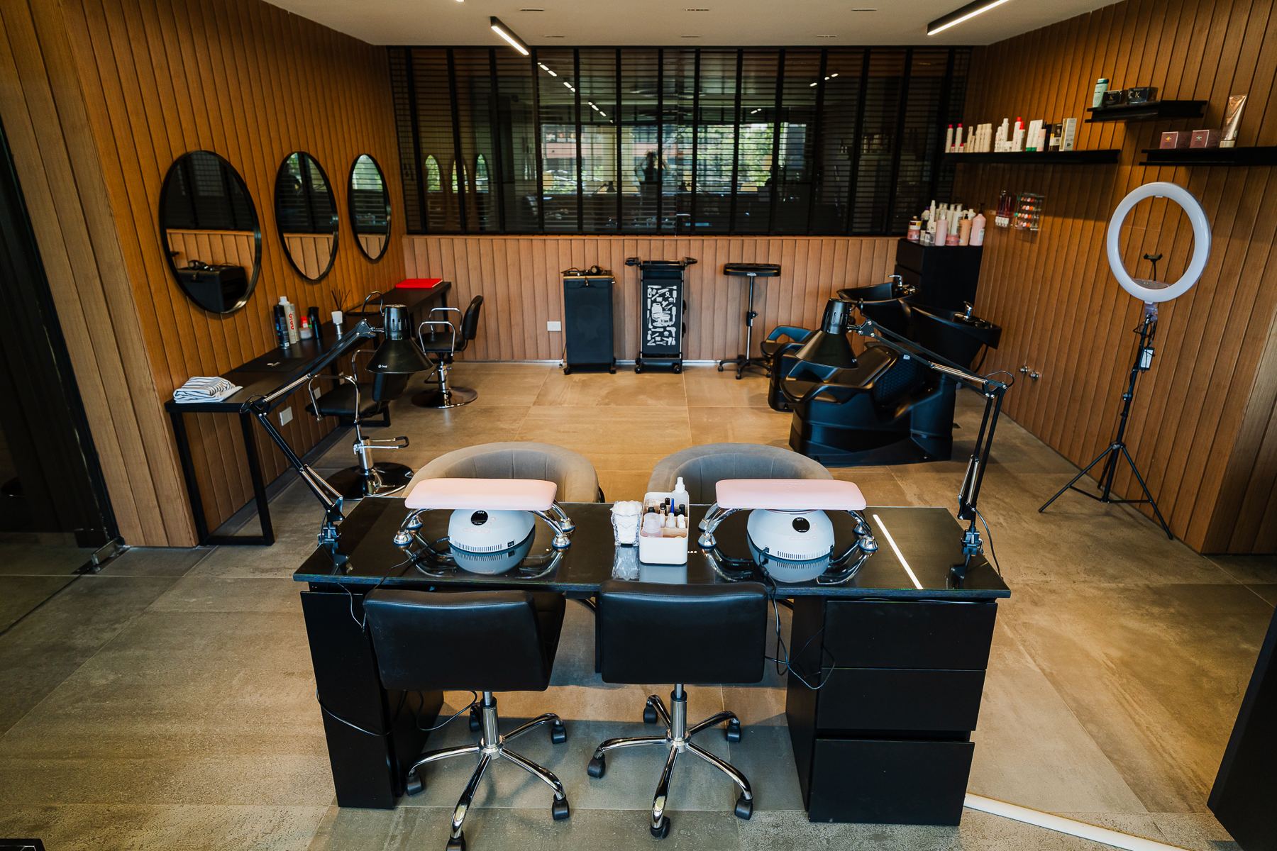 Peluquería del complejo